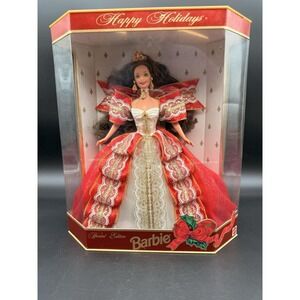 1997 Happy Holidays Special Edition Barbie Doll Mattel 17832